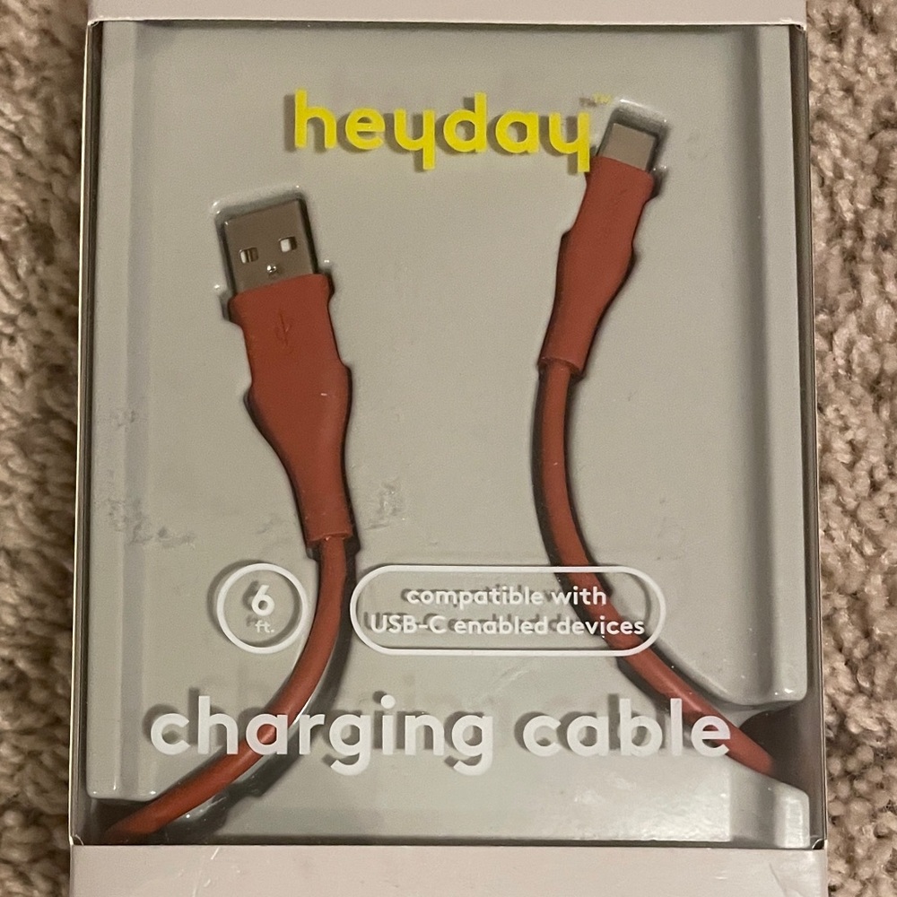 USB-C charging cable